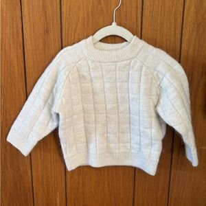 Zara Kids Cream Sweater